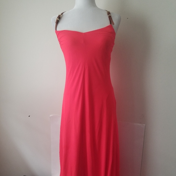 Ted Baker Dresses & Skirts - Ted Baker dress Desile Cross Back Strap Maxi sz 00